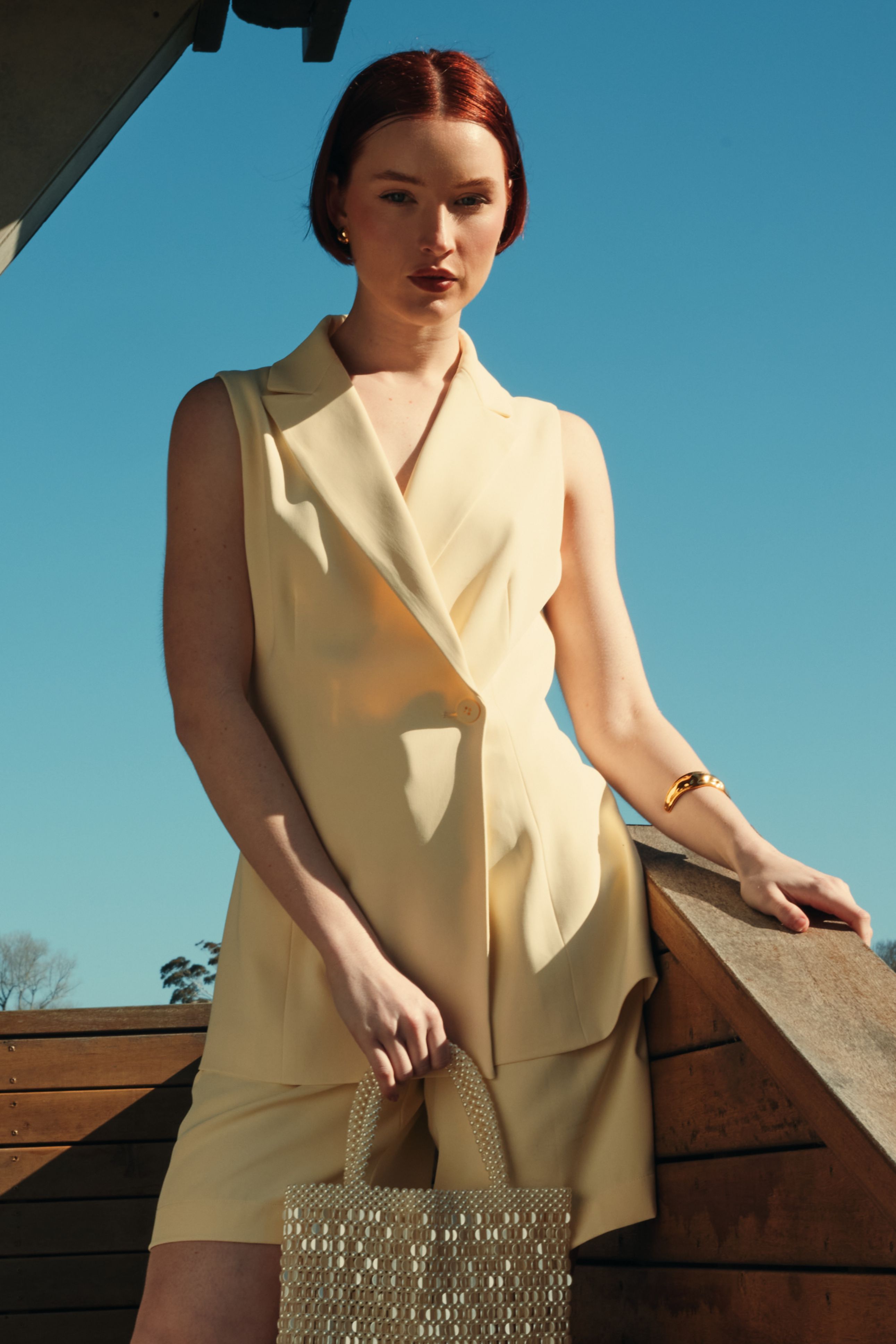 Clara Vest - Yellow