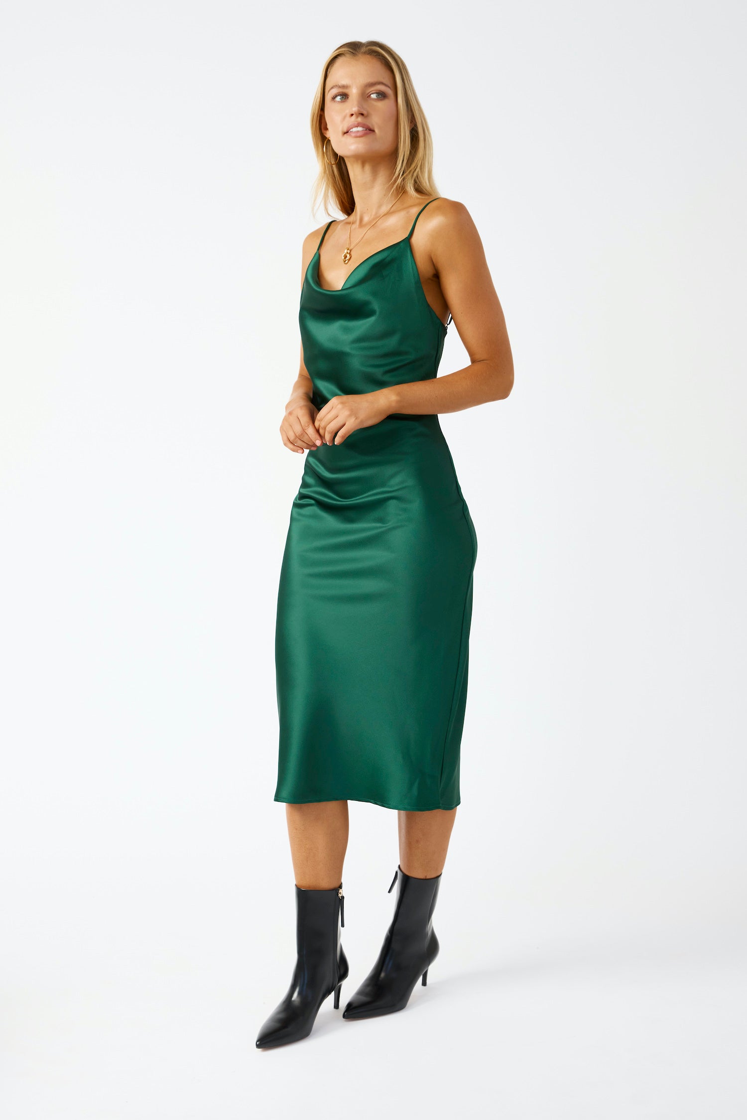 Ebbe Dress - emerald