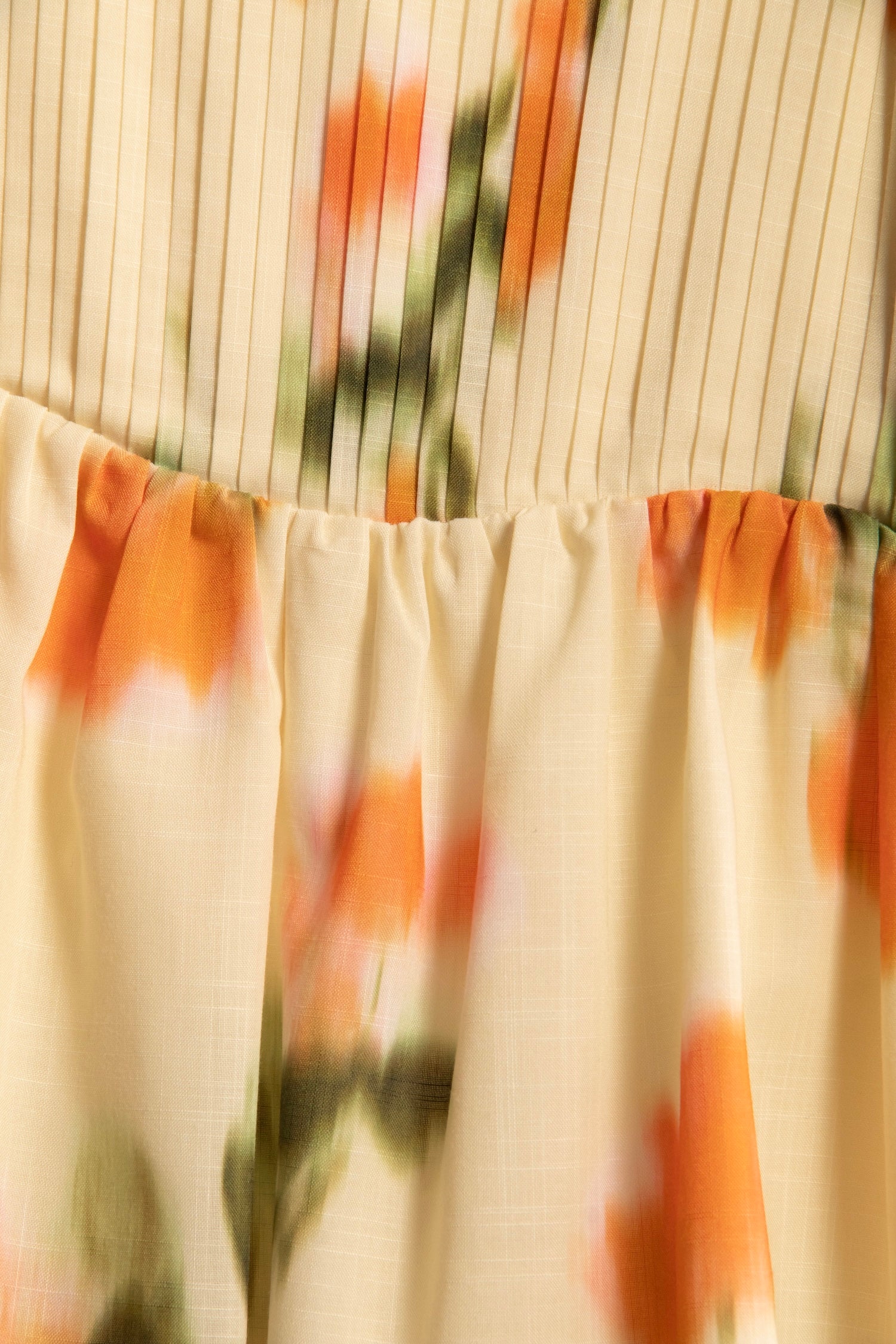 Palma midi dress - Yellow floral