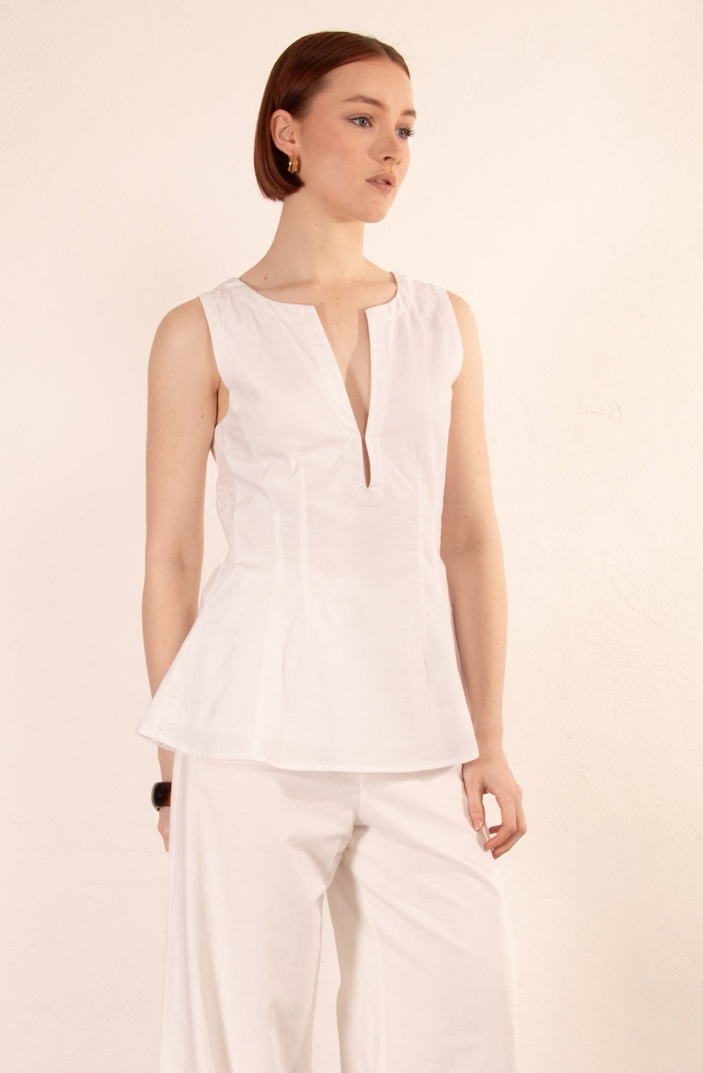 Mercer Top - White