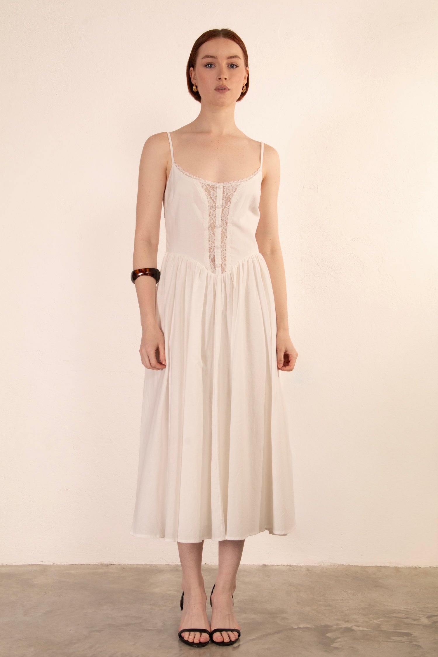 Freesia Dress - White