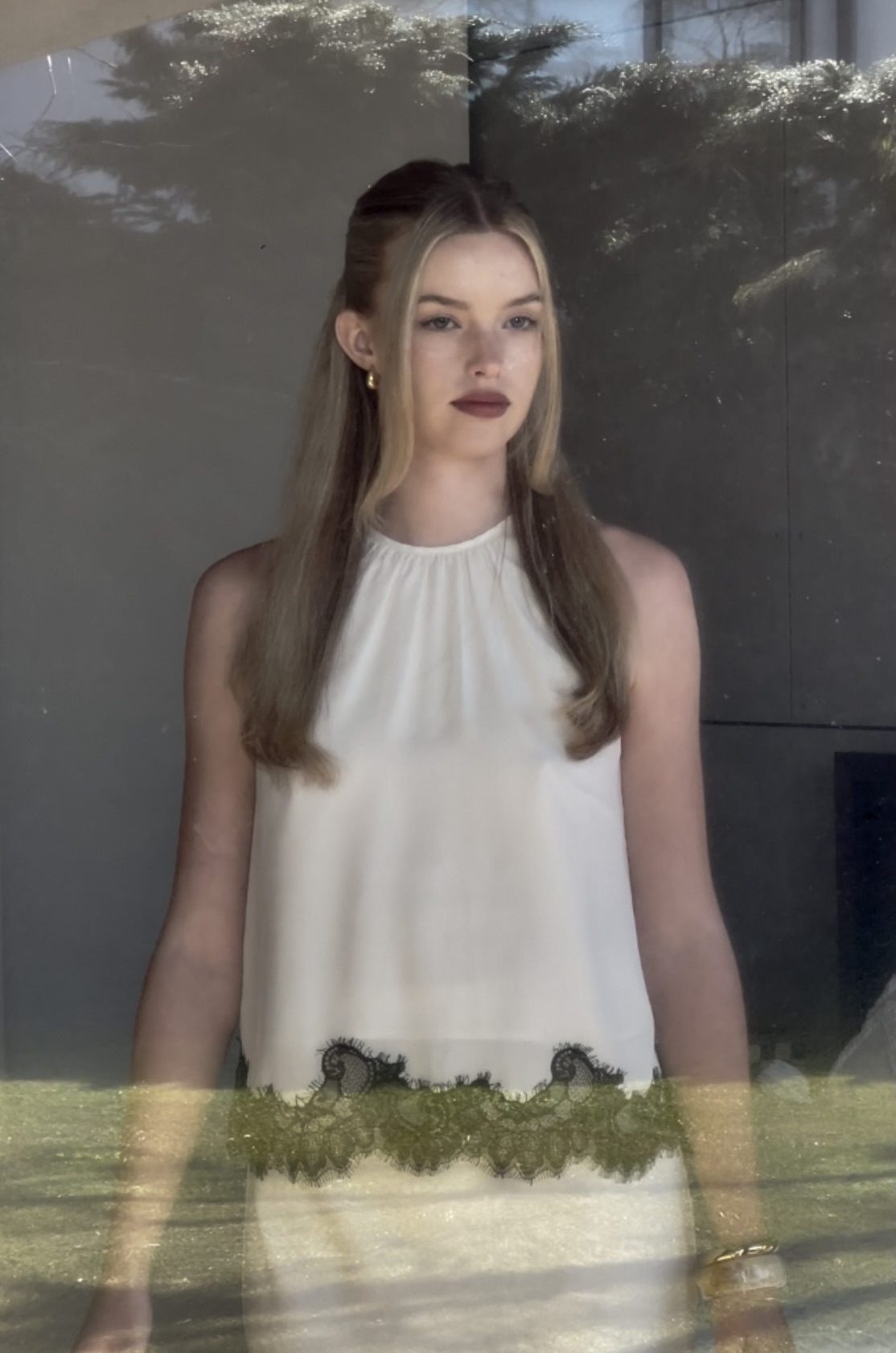 Auden Lace Top - White