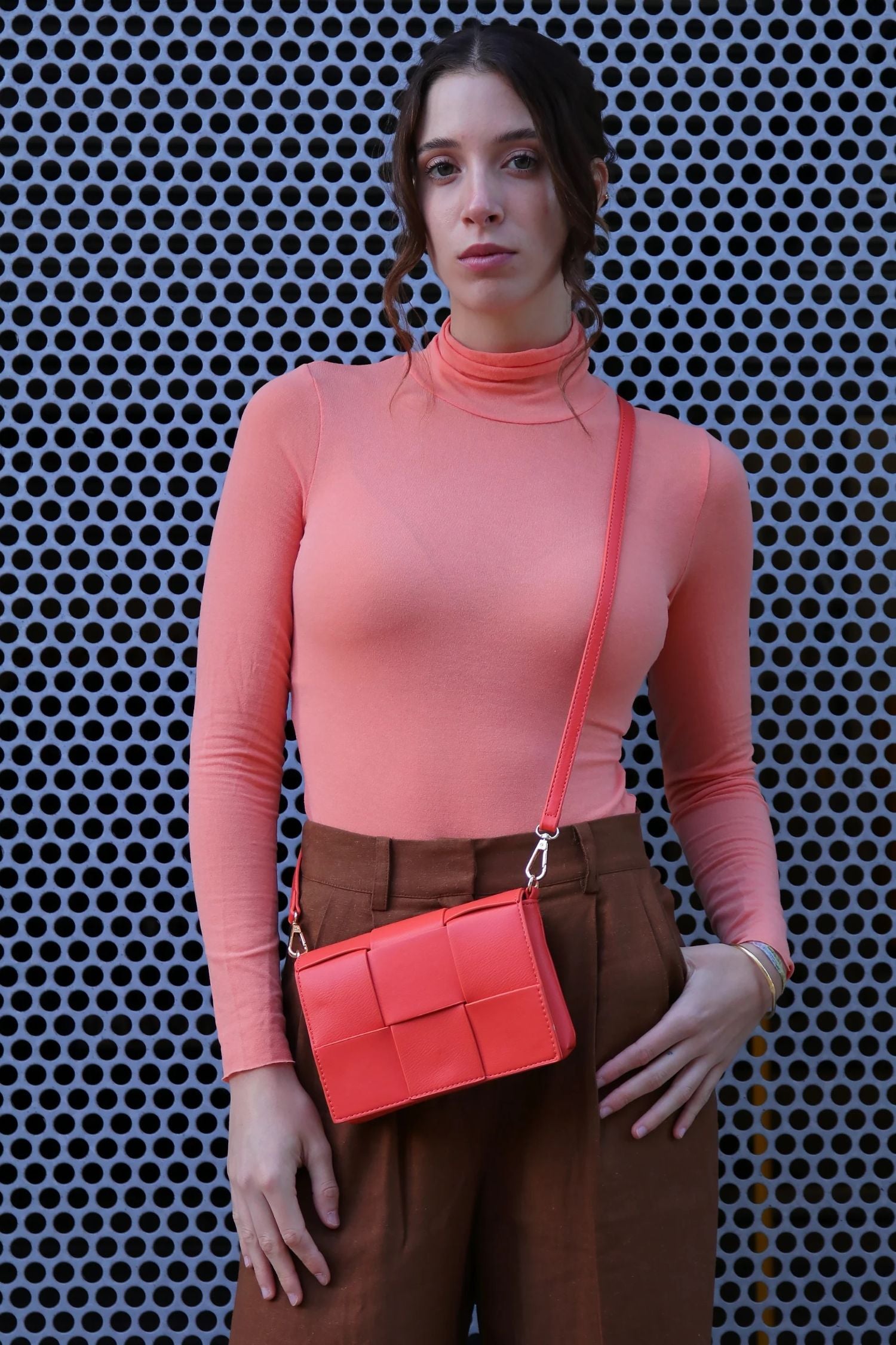 Ava Skivvy top - orange