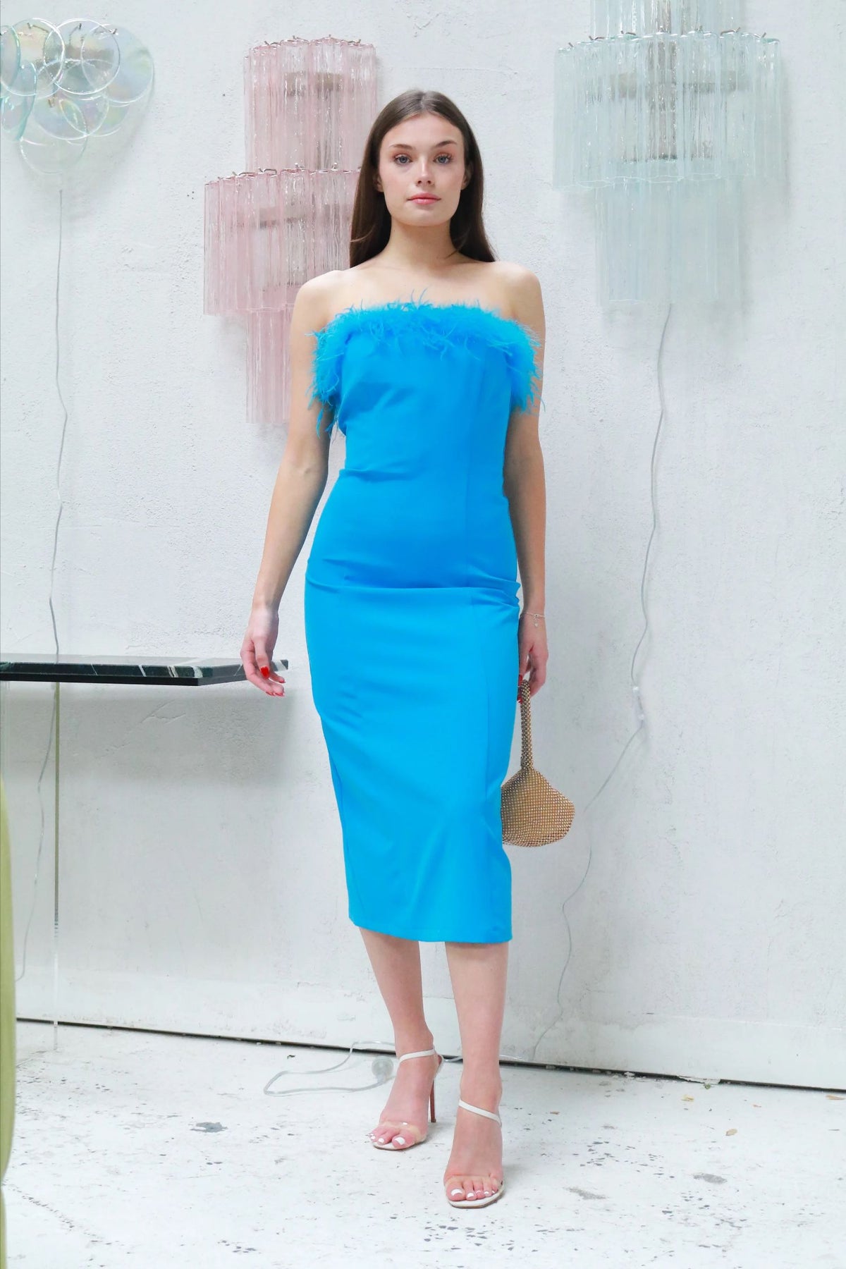 Pamela Dress - blue
