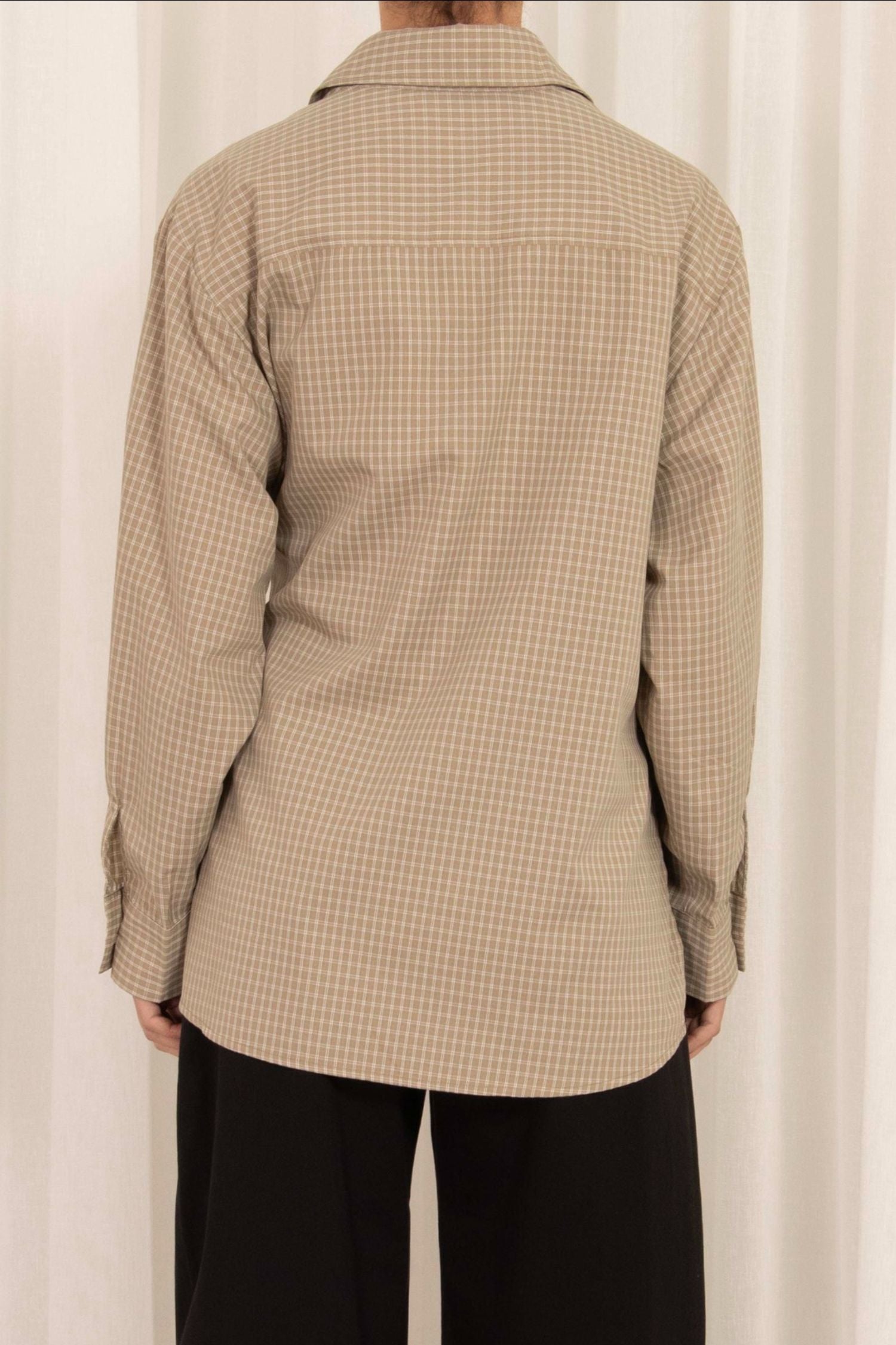 Mika Checked Shirt - Olive Checked