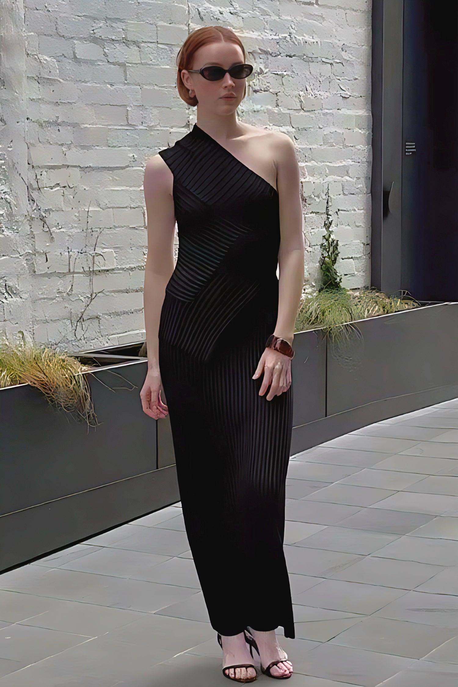 ROMY KNIT MAXI SKIRT - Black