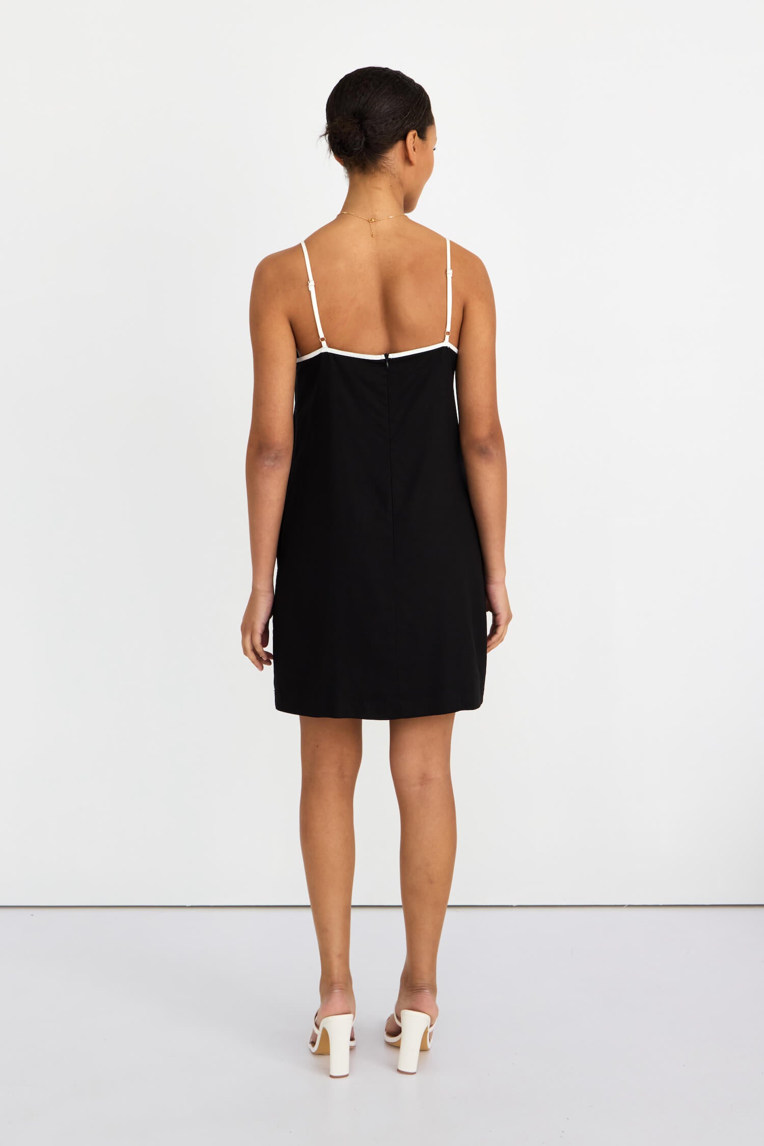 The Rosie Mini Dress - black