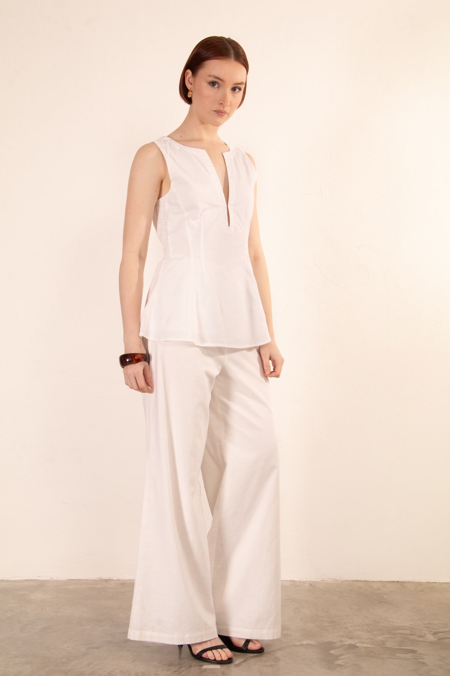Mercer Top - White