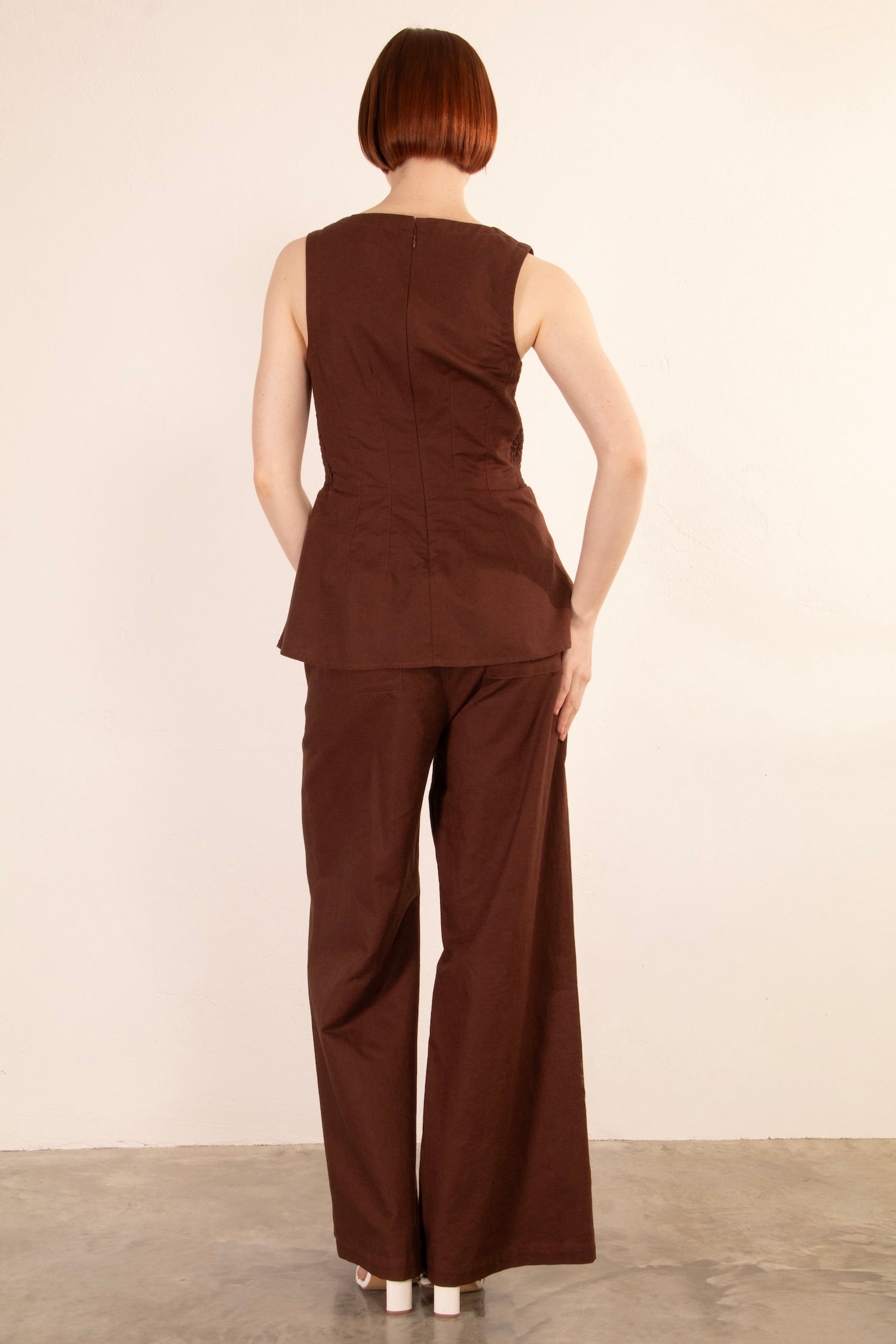 Mercer Top - Brown