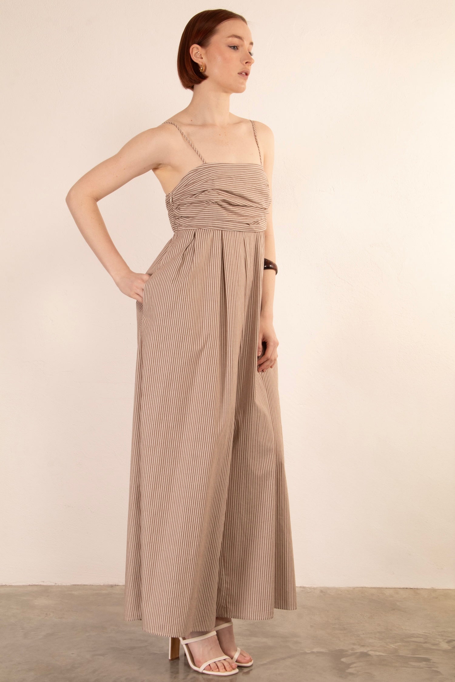 Haisley Jumpsuit - Brown