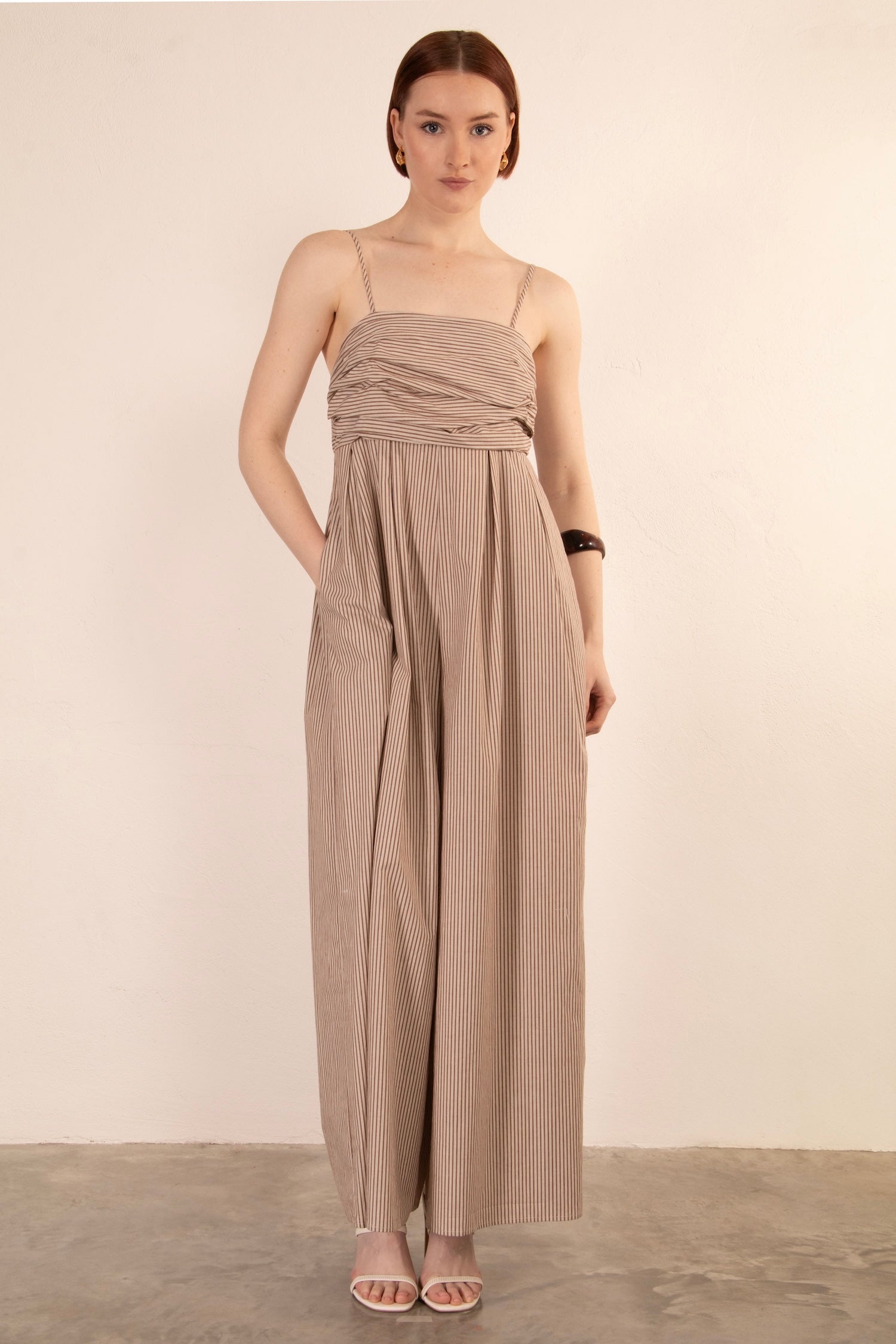 Haisley Jumpsuit - Brown