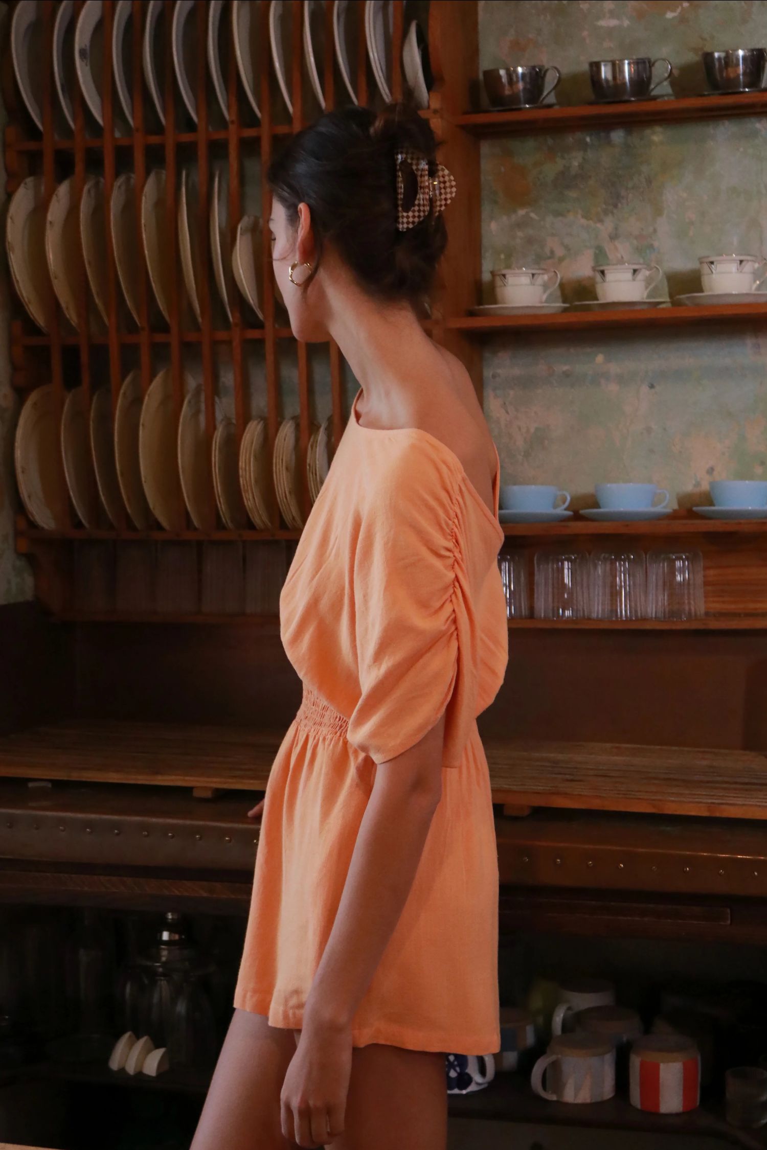 Pietro Romper - Peach