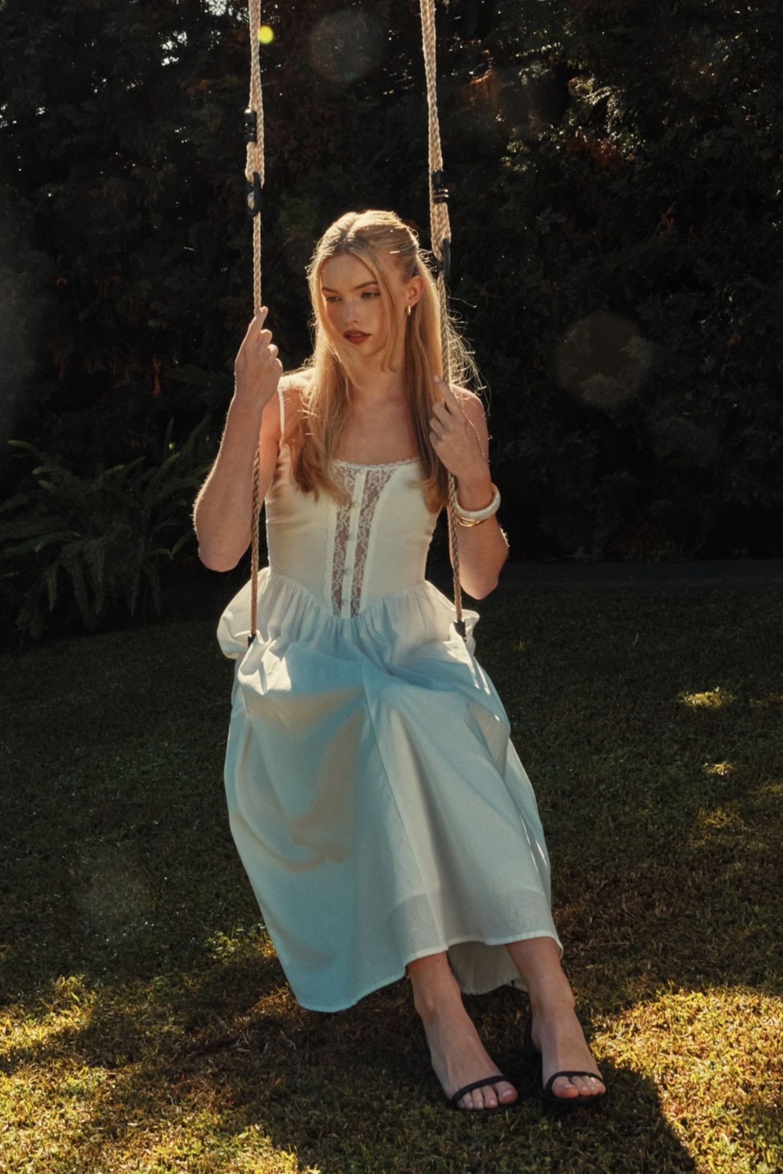 Freesia Dress - White